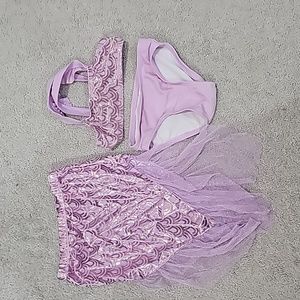Girls mermaid 🧜‍♀️ 2pc bathing suit